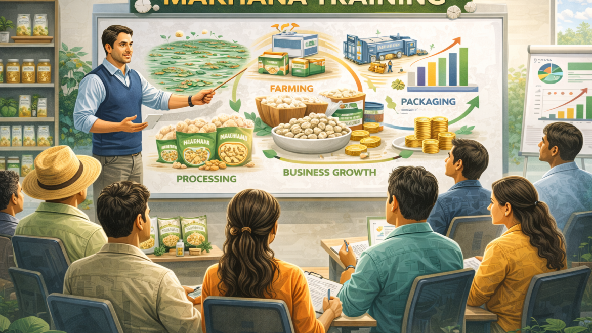 Makhana Industry Tours & Practical Learning